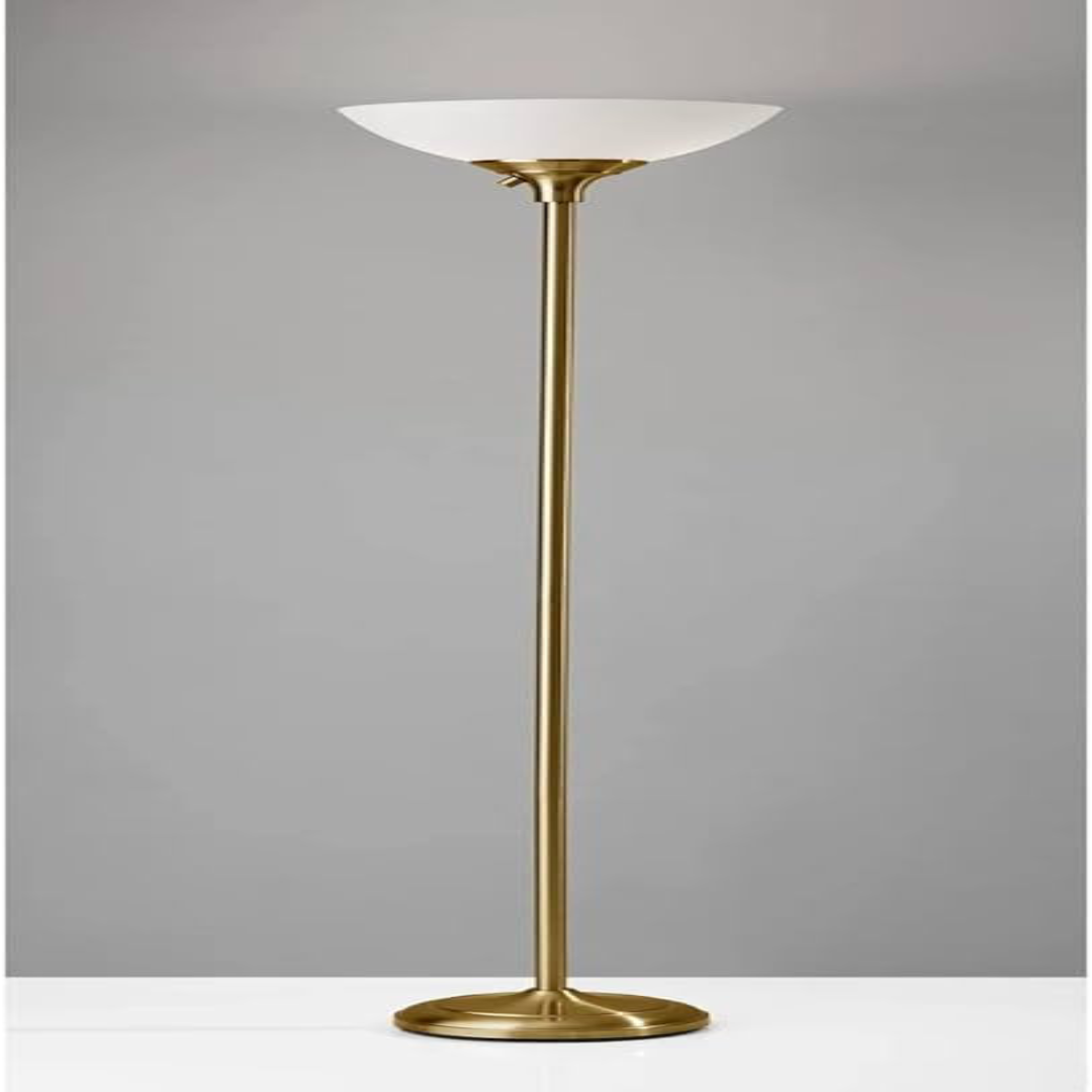 Torchiere Floor Lamps Creating Soft Upward Ambient Light