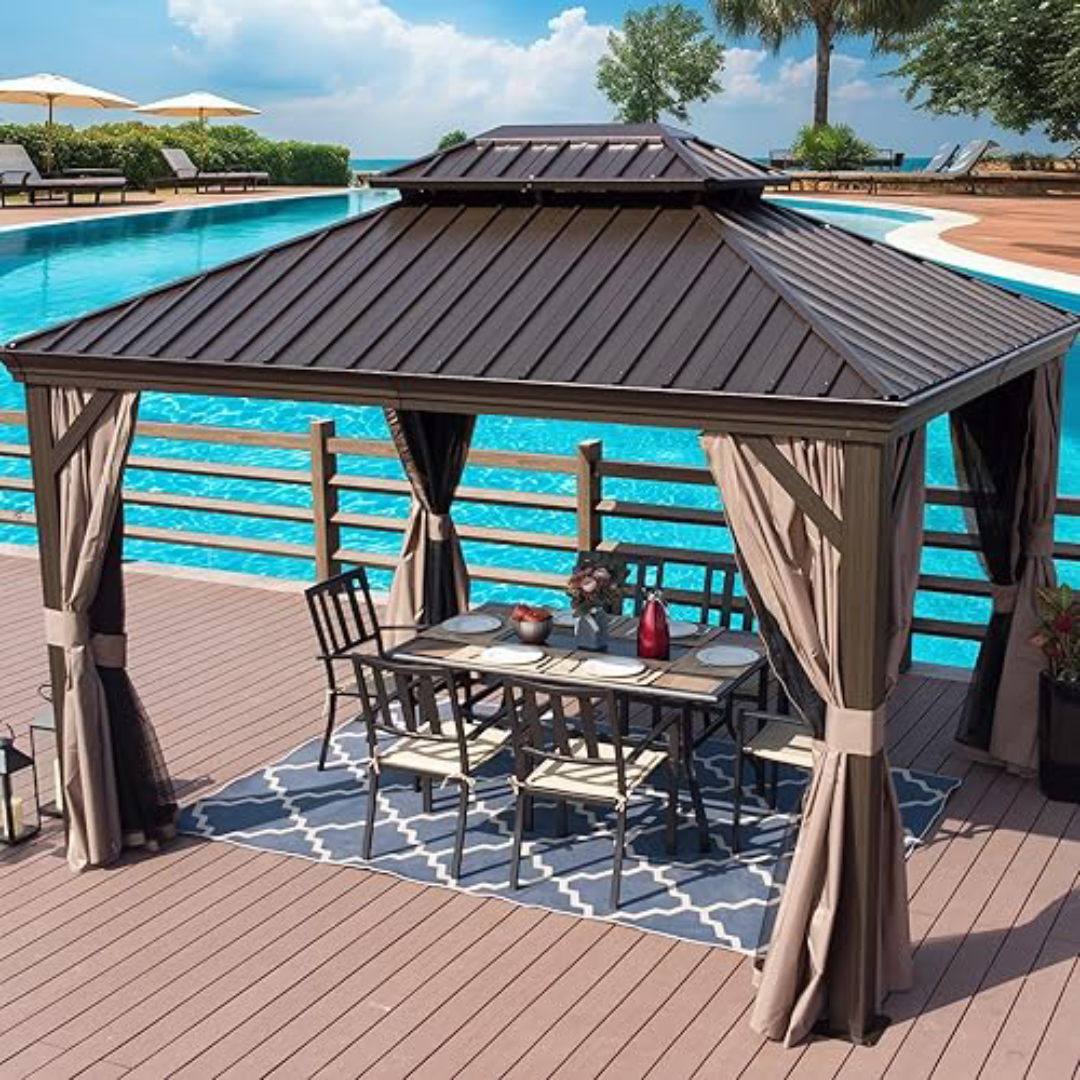 Metal Gazebos Durable Outdoor Structures UAE