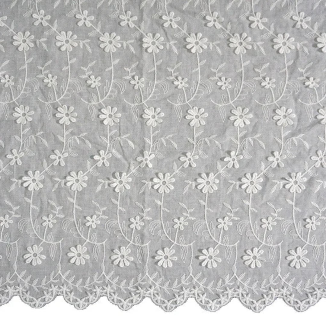 Pre-Washed Embroidery Fabrics Supplier UAE