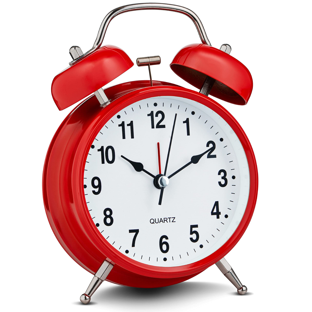 Modern Digital And Classic Alarm Clocks