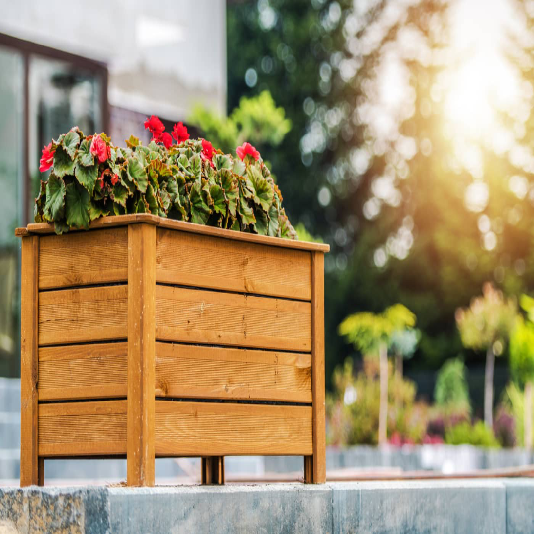Wooden Planters Garden and Decor UAE
