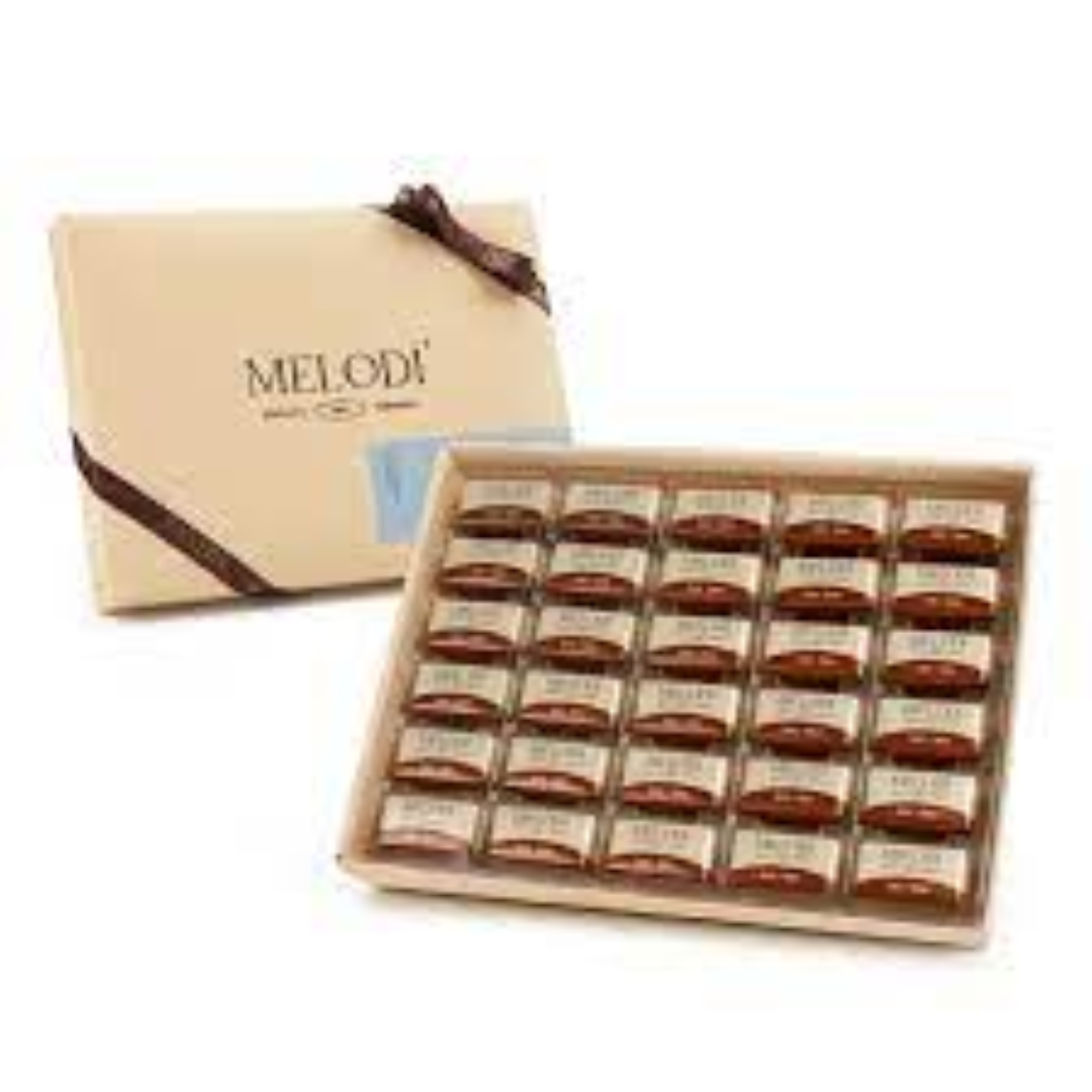 Melody Milk Chocolate Tablets Carton For Smooth Indulgence