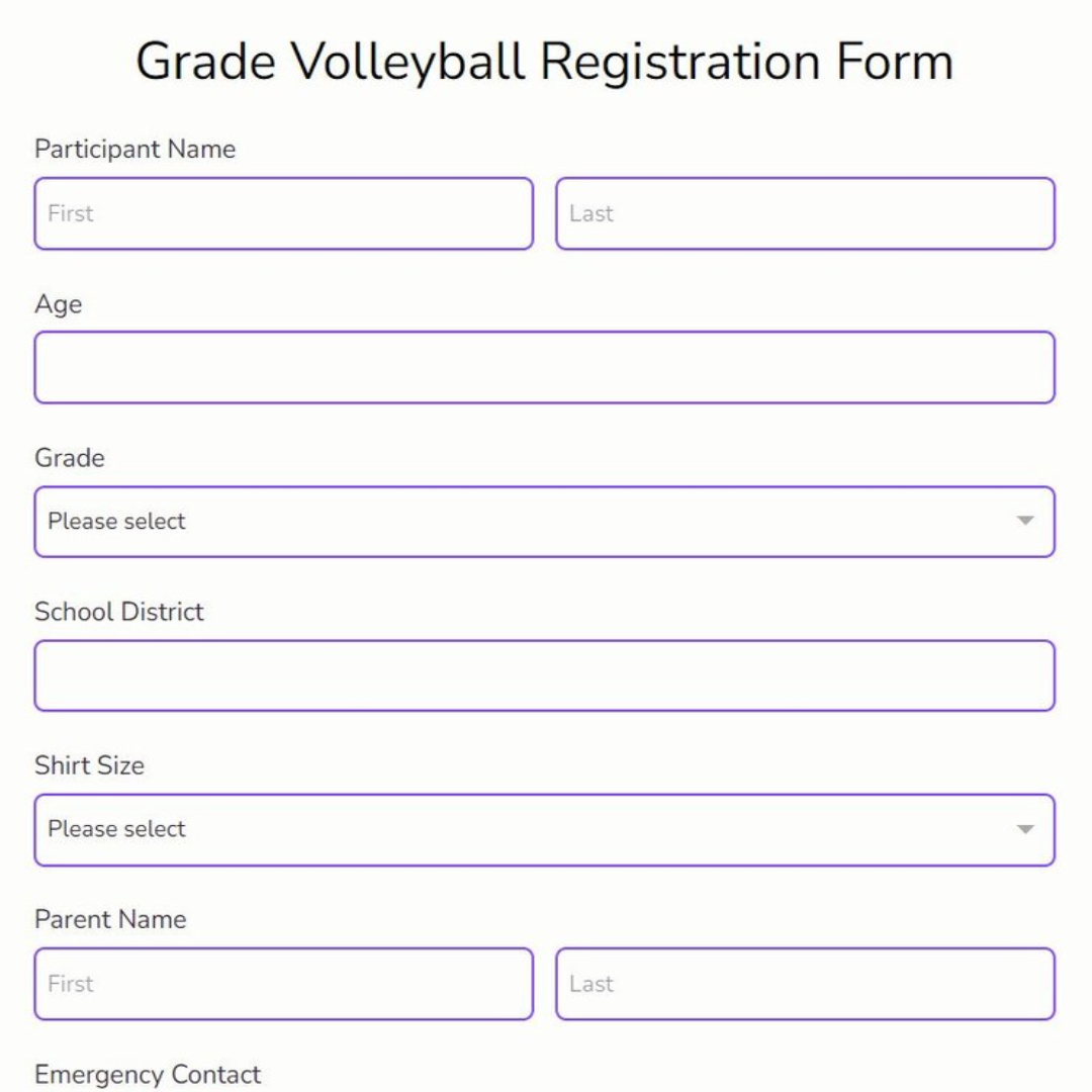 Custom Printed Registration Forms Supplier