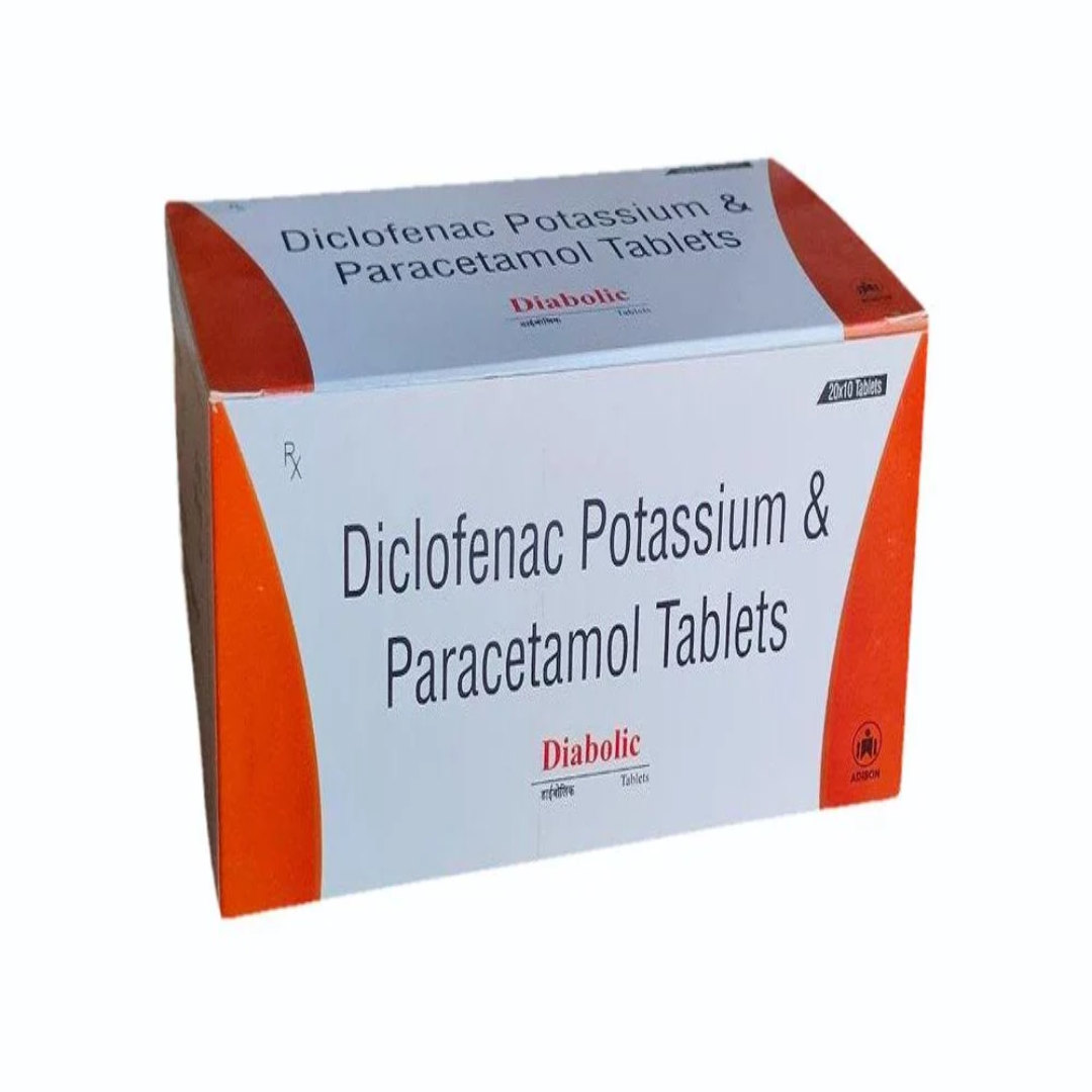 Diabolic Tablets - Powerful Pain Relief Formula, Box, 20*10