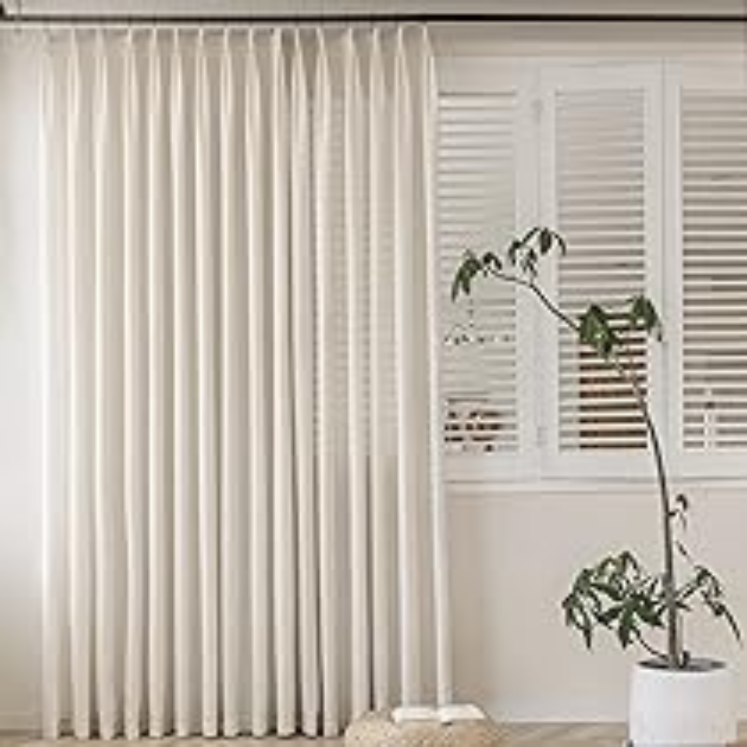 Elegant Sheer Curtains Lightweight Soft Fabric Window Drapes for Living Room Bedroom and Home Decor