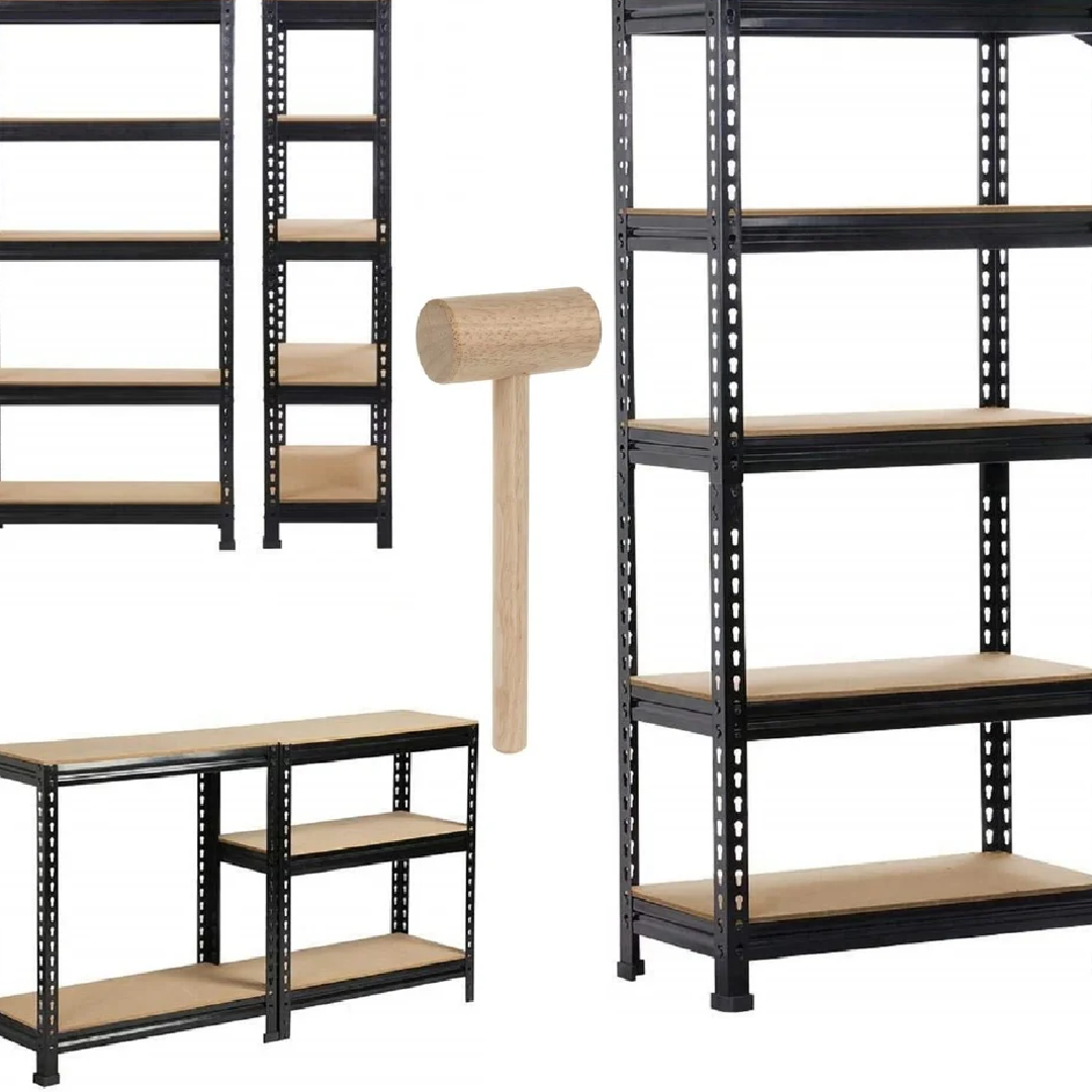 Material: Mild Steel Boltless Rack Shelves
