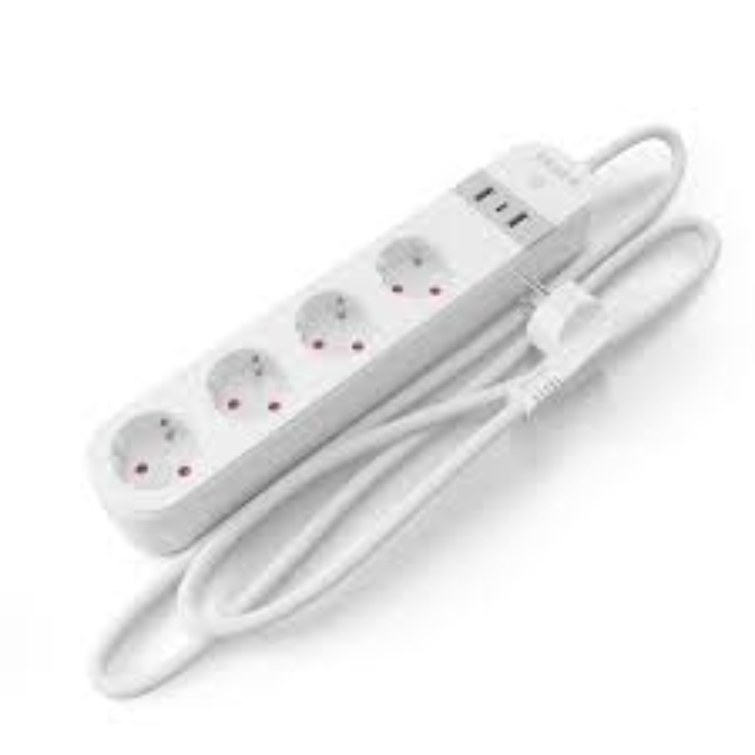 Smart Power Strips with Surge Protection USB Ports Energy Saving Multi Plug Extension Board for Home Office