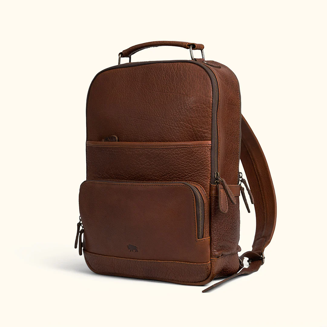 Durable Leather Backpacks Bags For Travel