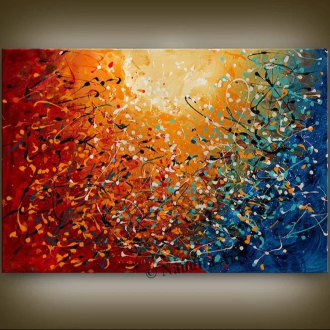 Abstract Paintings for Interior Projects and Global Sourcing