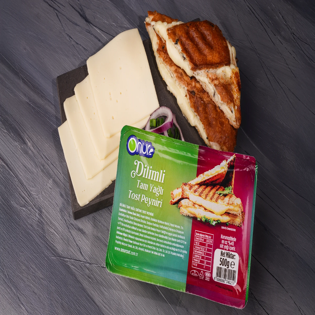 Sliced Full Fat Fresh Toast Cheese Soft Creamy Cheese Slices Perfect for Sandwich and Snacks