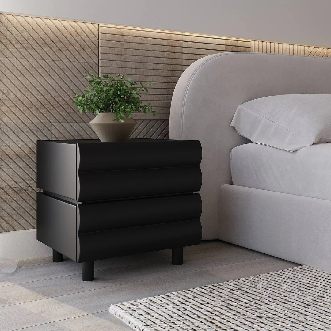 Nightstands Sleek Bedroom Furniture with Ample Storage