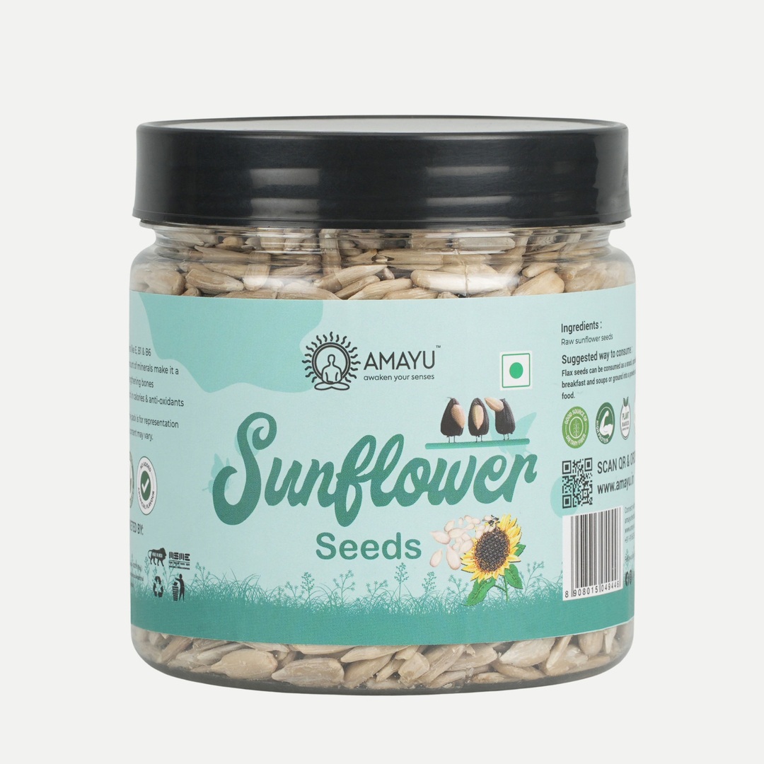 Amayu Sunflower Seeds 1Kg Healthy Snack