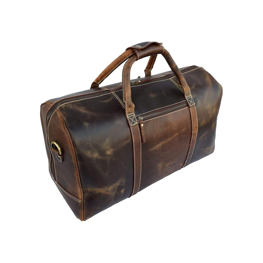 Premium Leather Duffel Bags For Travel