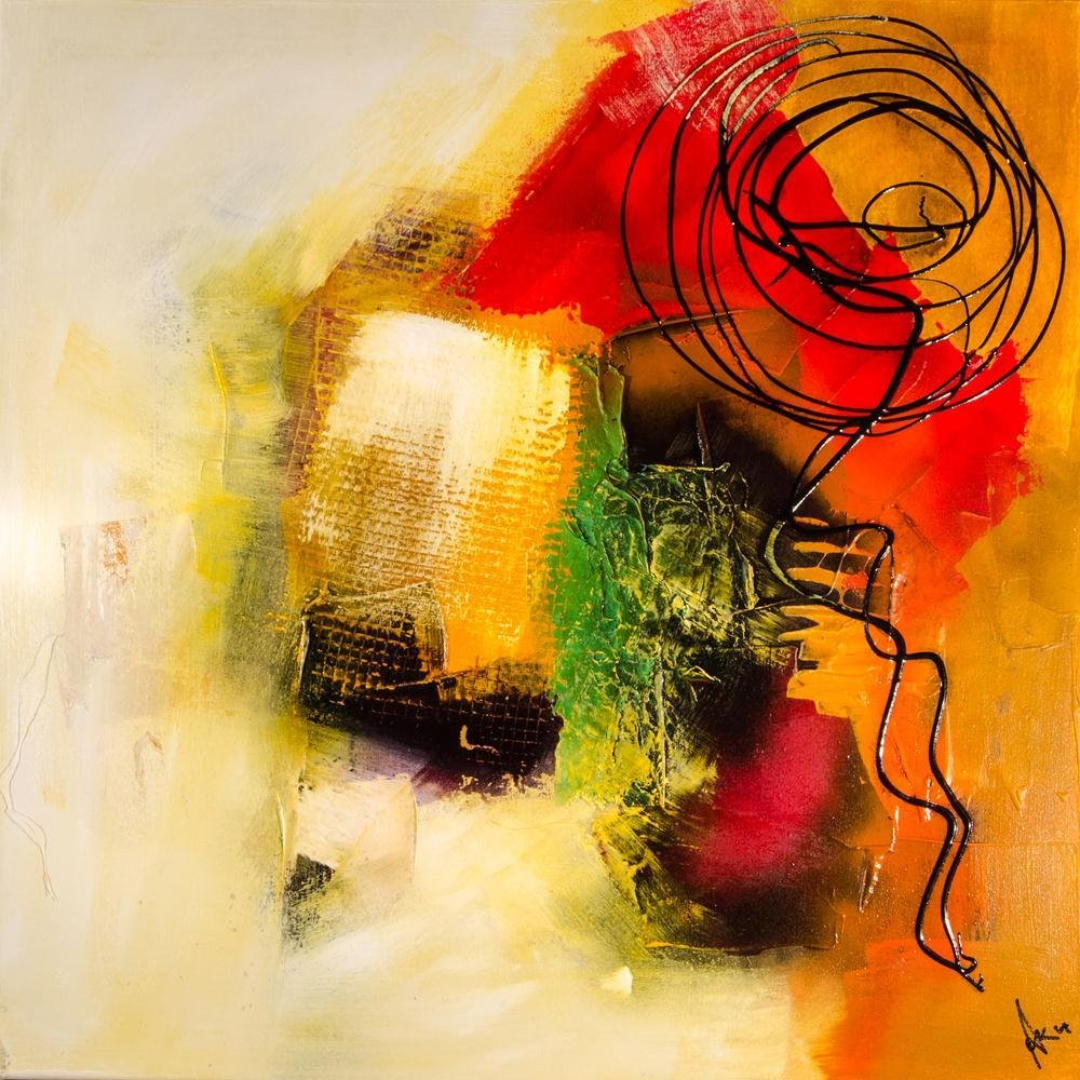 Abstract Paintings to Add Creative Expression to Interiors