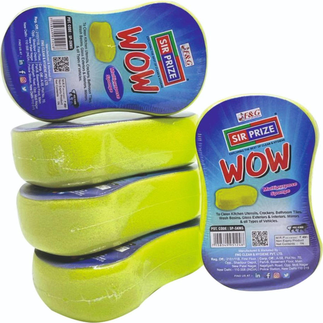 MULTIPURPOSE SPONGE - SIR PRIZE MULTIPURPOSE SPONGE, For Utensils Cleaning, Packaging Type: Poly