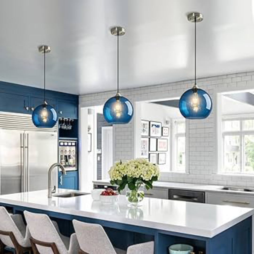 Kitchen island pendants to enhance modern cooking zones