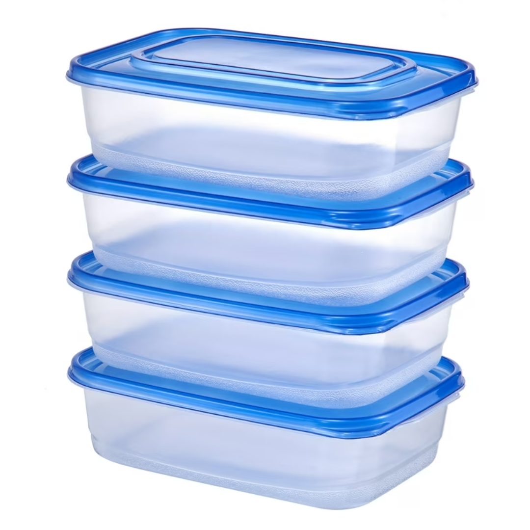 BPA Free Plastic Food Storage Containers Complete Set