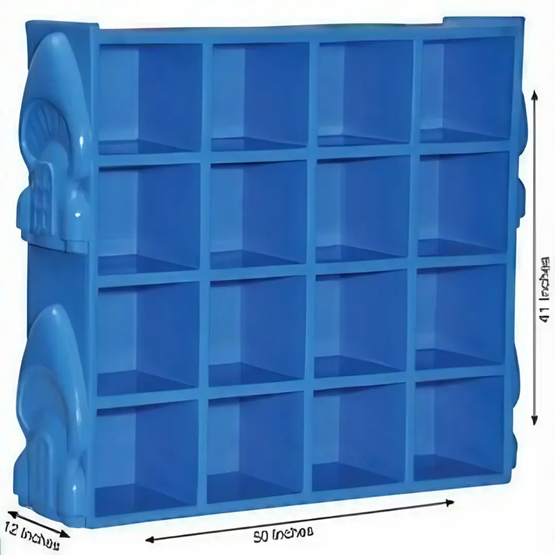 Multicolor Plastic Play school Storage Shelf