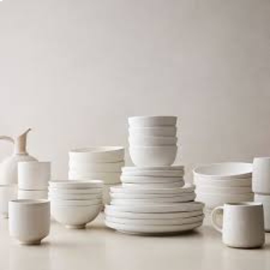 Earthenware Dinnerware Set for Rustic Charm and Warm Dining