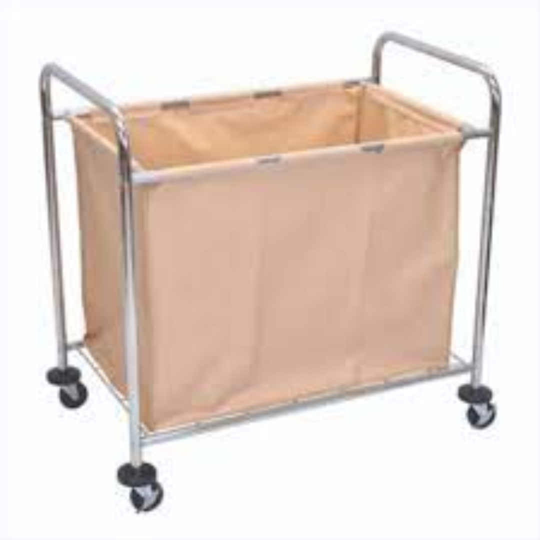 Heavy Duty Laundry Carts with Easy-Roll Wheels