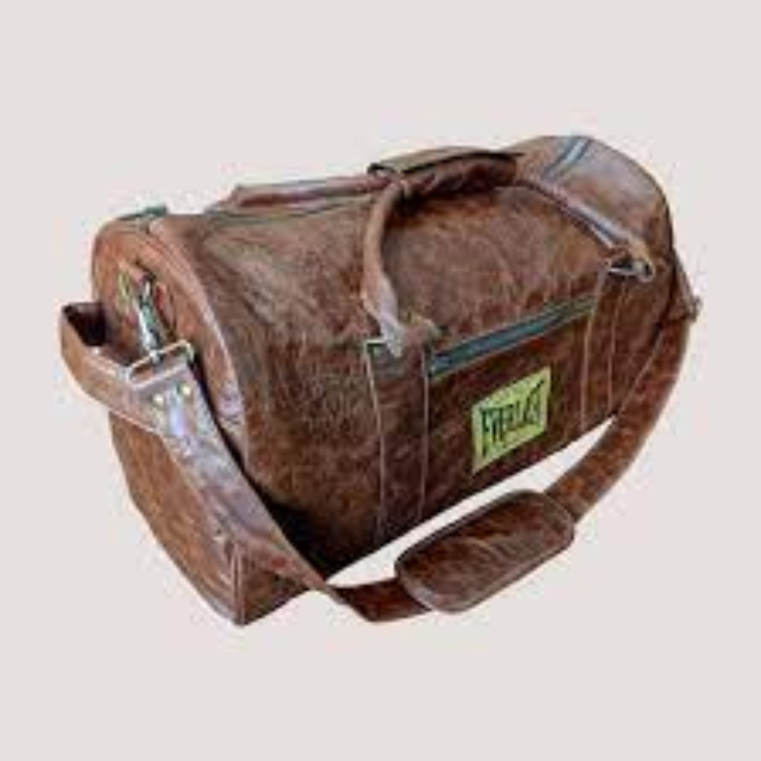 Premium Leather Gym Bags For Men And Women
