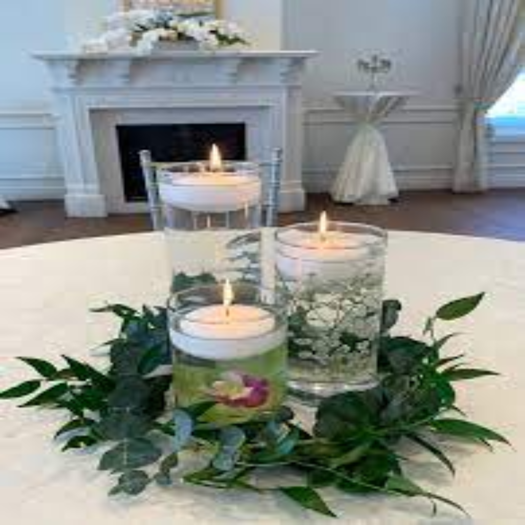 Candle Centerpieces Designed for Warm Ambient Decorations