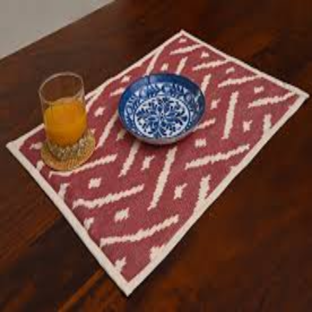 Sitara Ikat Placemat for Premium Tableware Export Supply