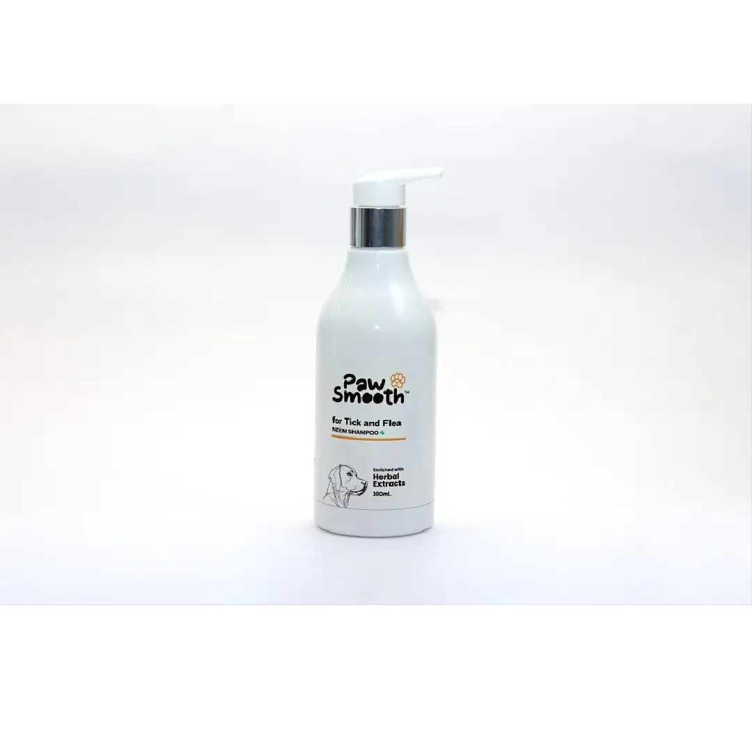 Paw Smooth Neem Dog Shampoo - Tick & Flea Protection