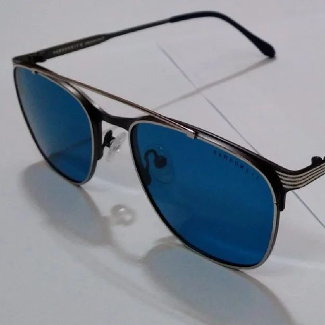 Black Polarized Square Sunglasses for Men - UV Protection & Style