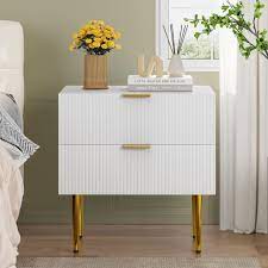 Luxury Nightstands with Storage Drawers