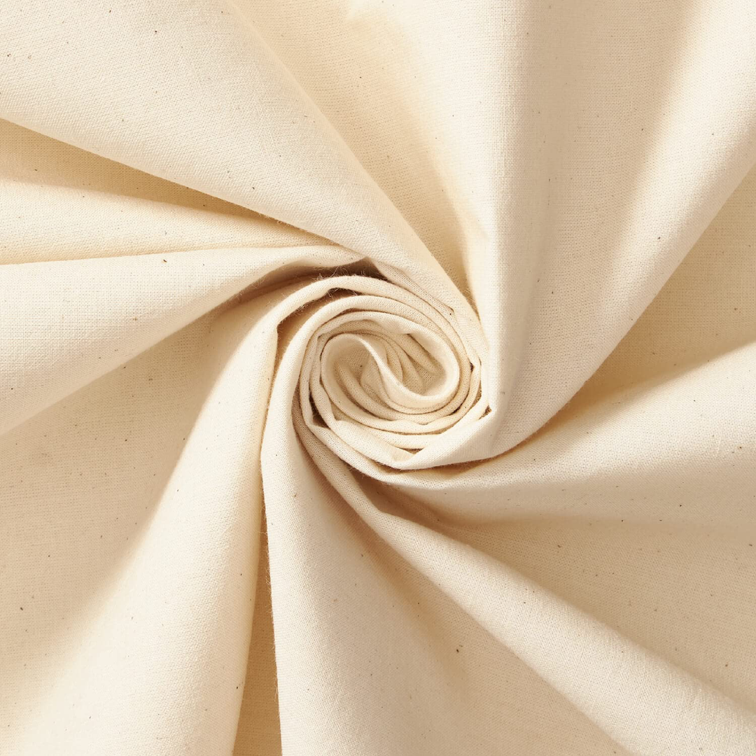 Muslin Cotton Fabrics Soft Breathable Textile for Garments