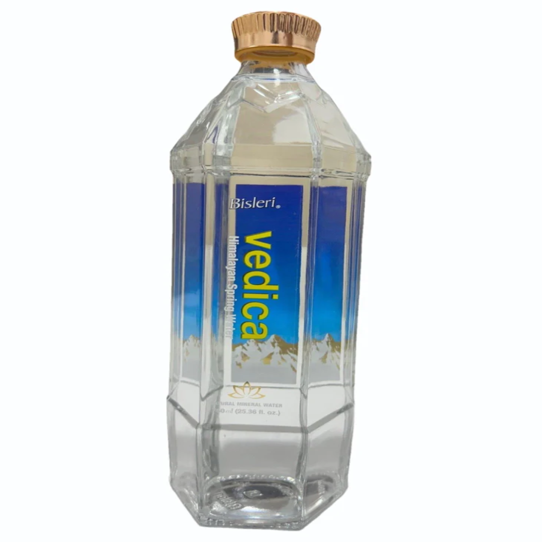 750 ml Bisleri Vedica Mineral Himalayan Spring Glass Water