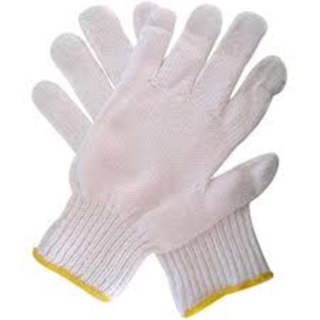 Cotton Knitted Gloves For Gardening