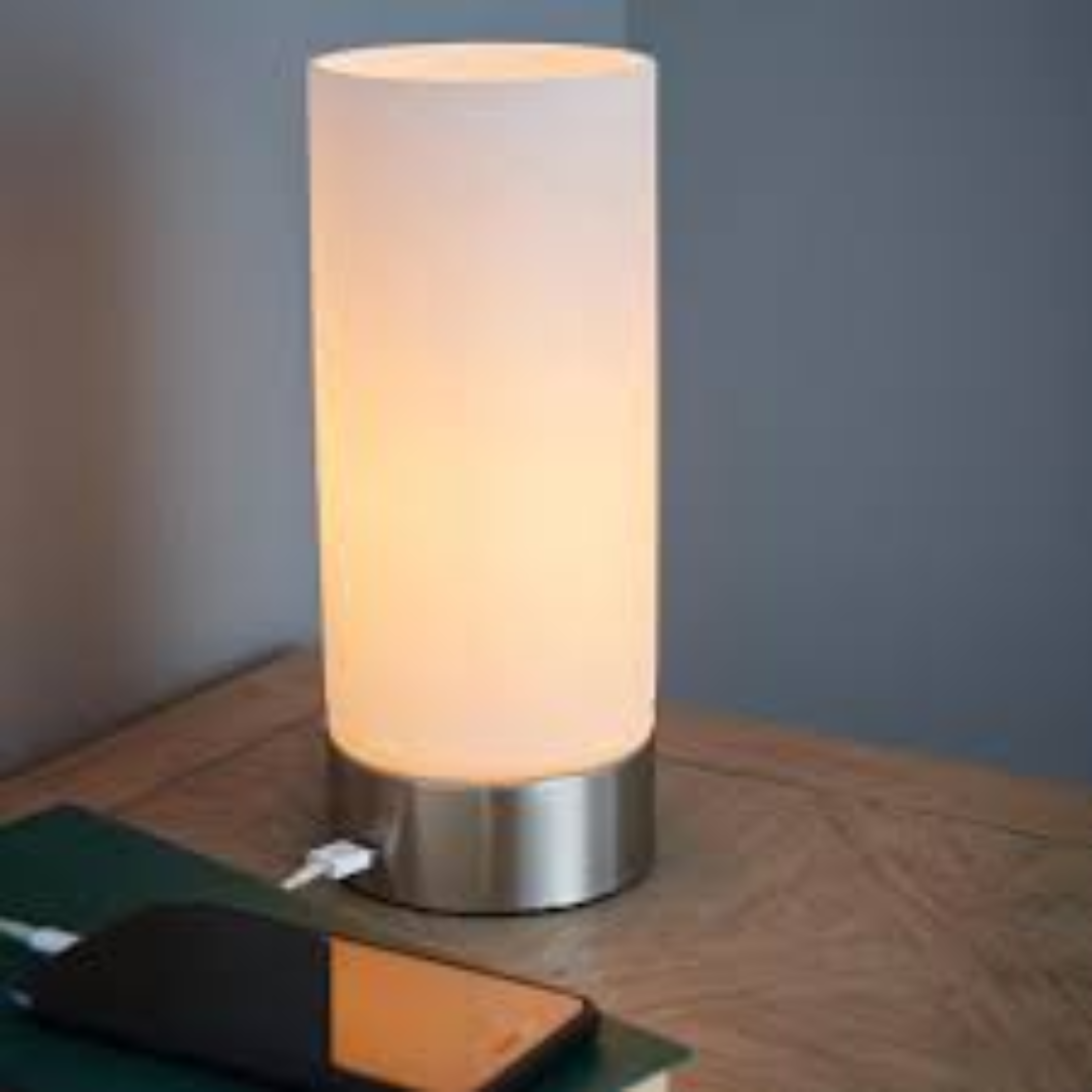 Touch Lamps Smart Touch Control Bedside Table Lamps for Bedroom Living Room and Hotel Use Decor