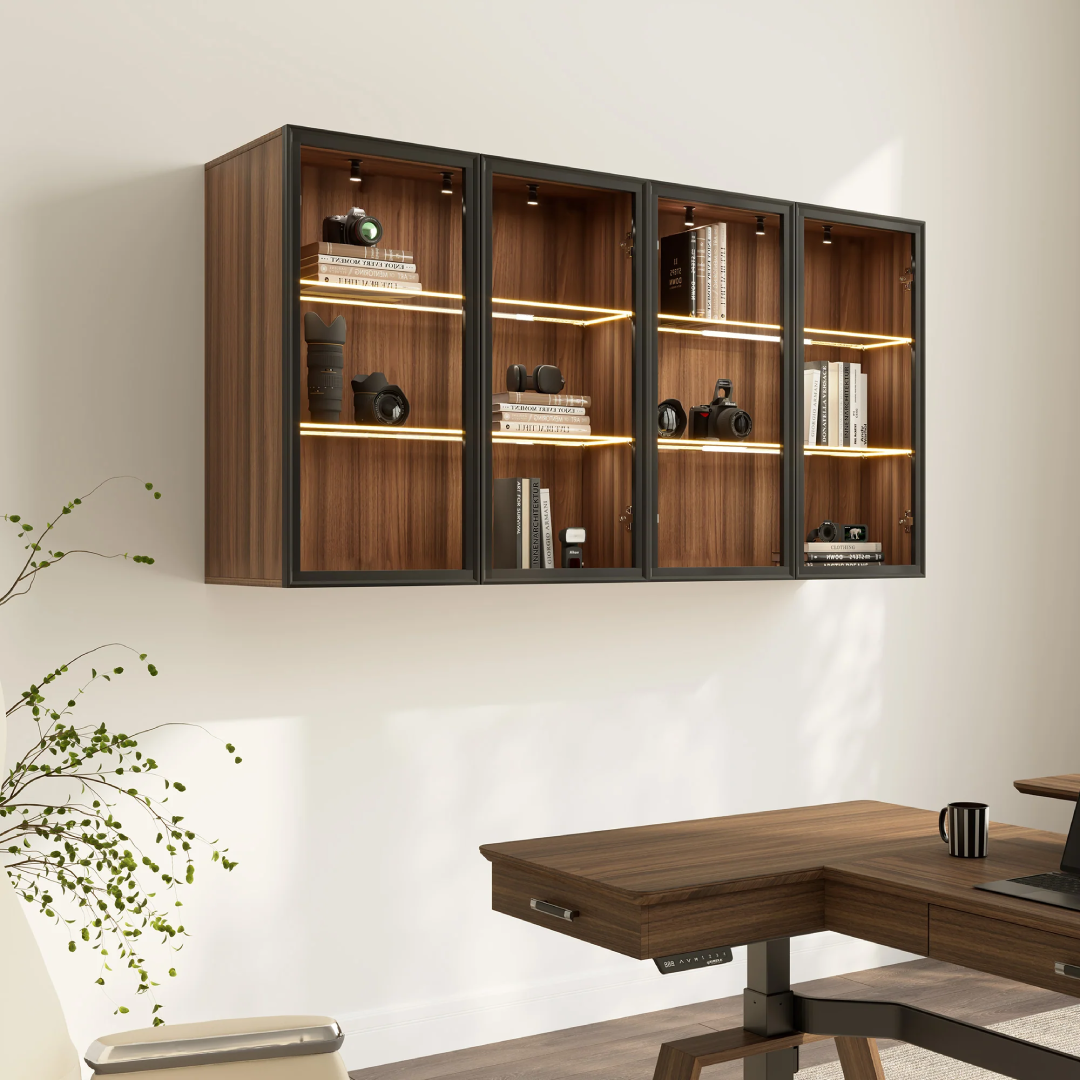 Wall-Mounted Shelves Space-Saving Units USA