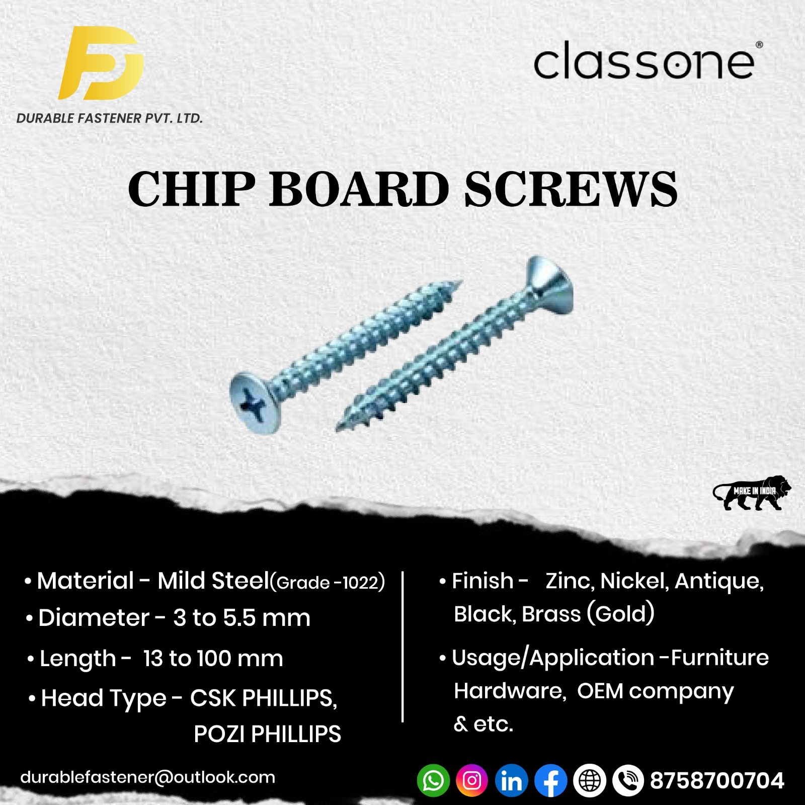 Chipboard Screw