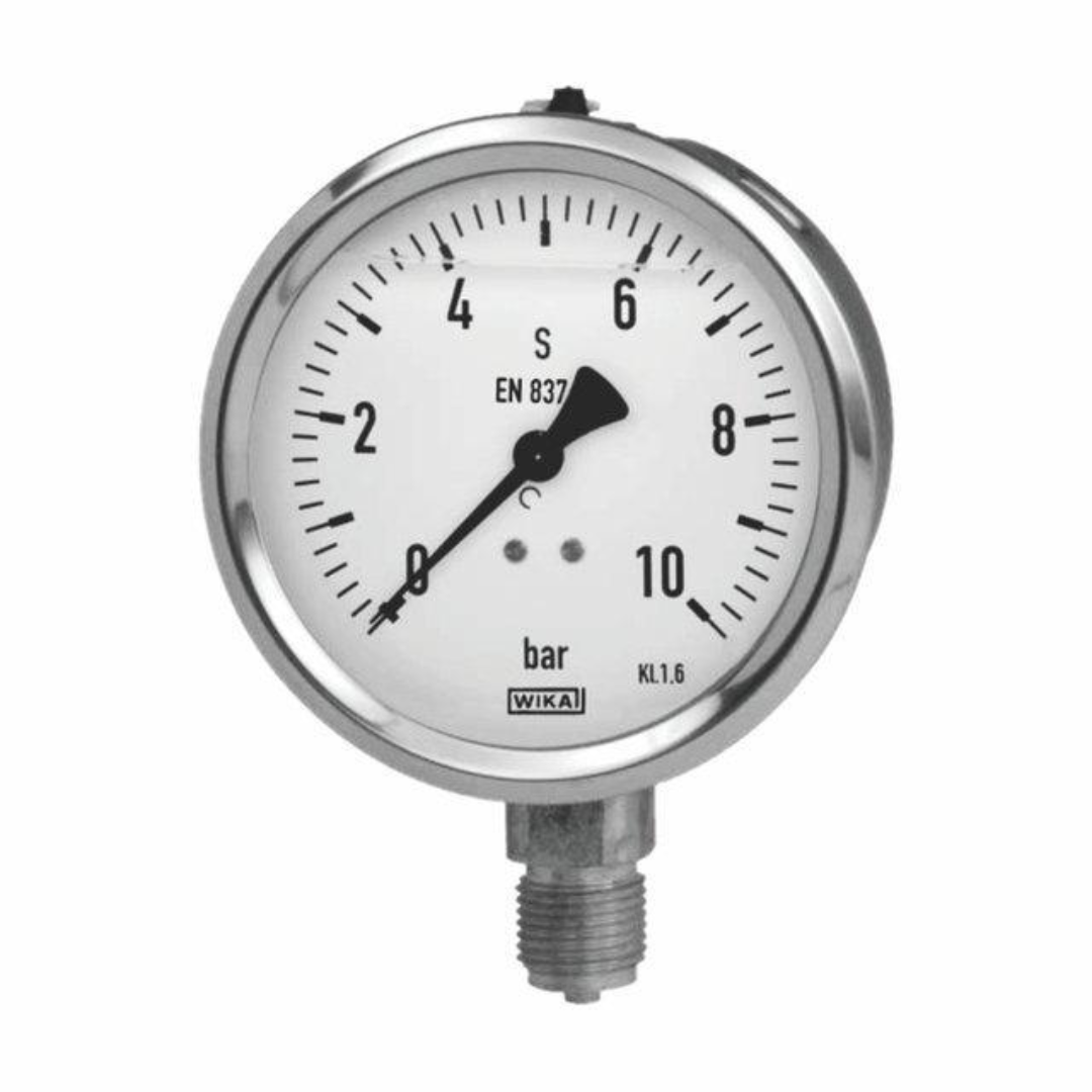 Bourdon Tube Pressure Gauges For Industrial Use