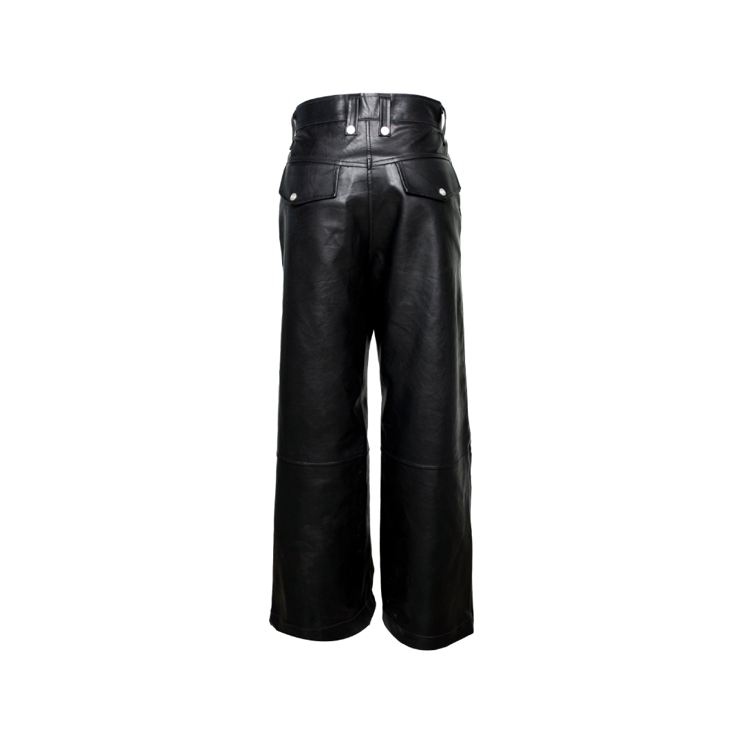 Designer Leather Trousers For Men Online