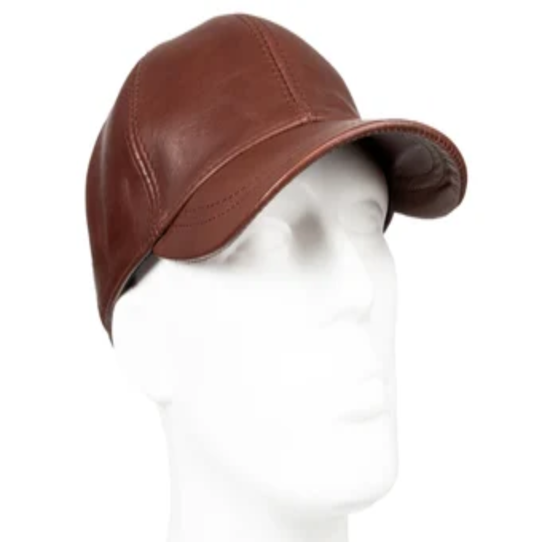 Adjustable Leather Baseball Caps For Adults
