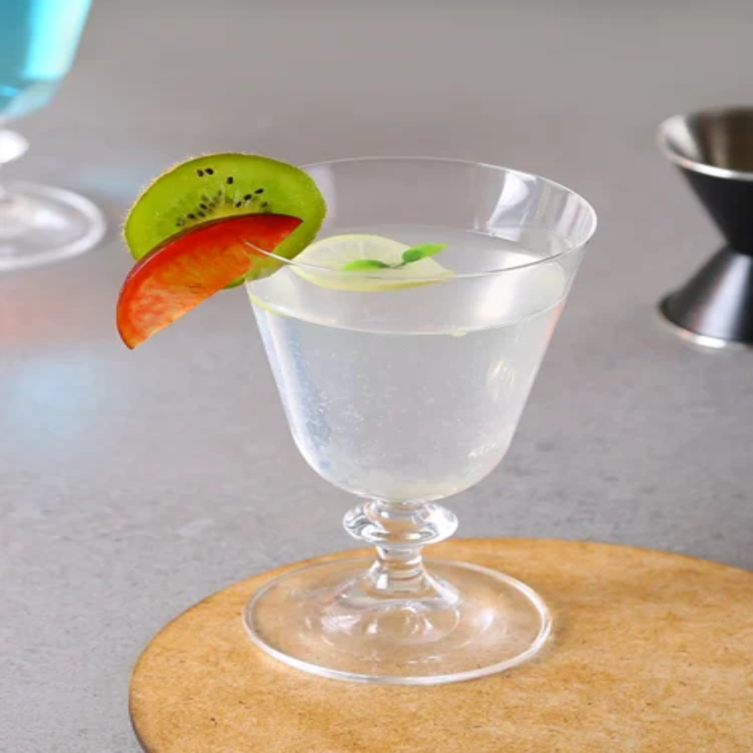 Elegant Cocktail Glassware Set Stylish Bar Glasses for Parties Home Bar and Special Occasions