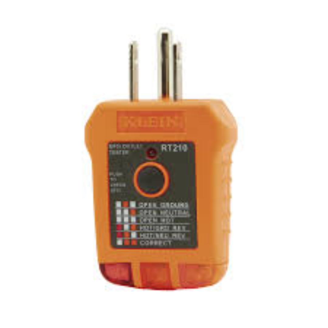 GFCI Testers Reliable Ground Fault Circuit Interrupter Outlet Tester for Electrical Safety Checks