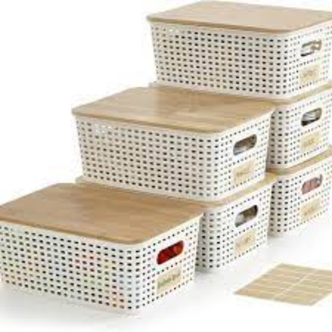 Smart Storage Bins and Baskets for Organized Living Spaces
