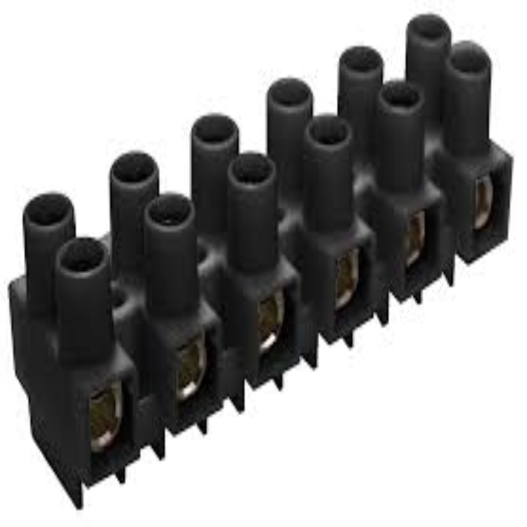 Strip Terminals Electrical Wire Connectors for Safe Cable Connections Durable Terminal Blocks for Wiring