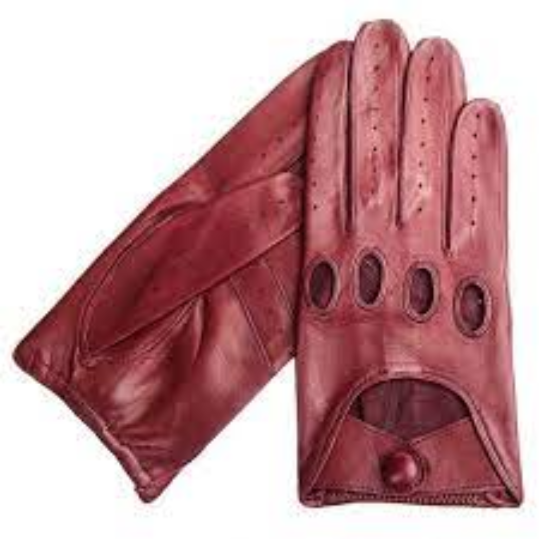 Durable Leather Driving Gloves For Men