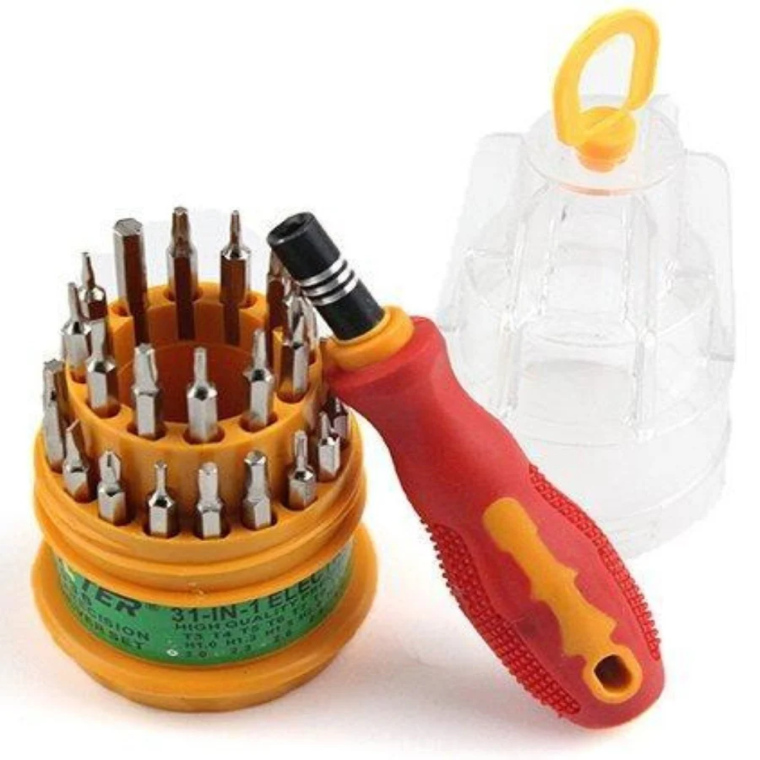 31-in-1 Magnetic Screwdriver Set, Stainless Steel, 6 Inc