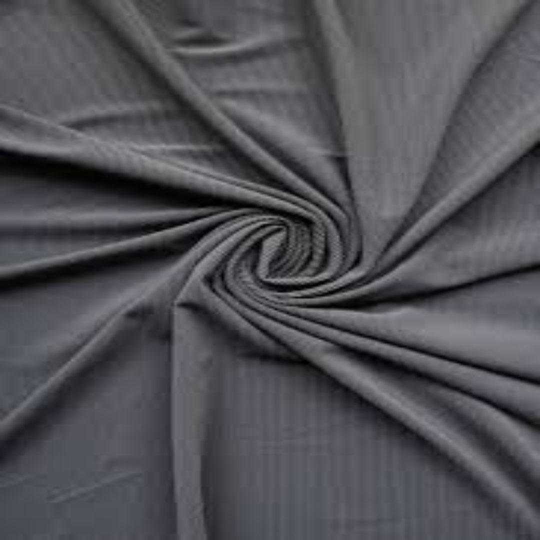 Ribbed Polyester Fabric Durable Textile USA Supplier