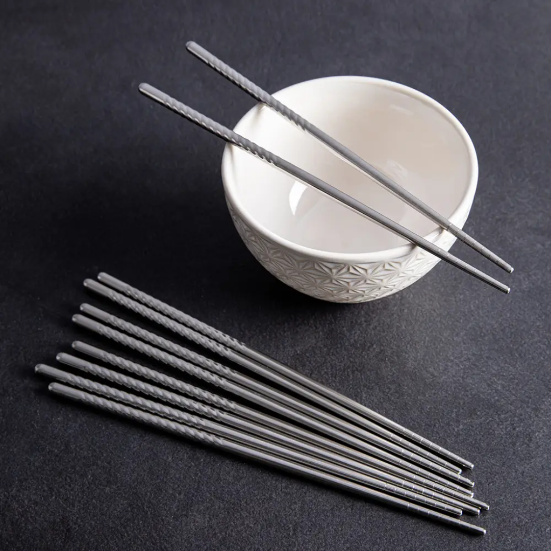 Premium Reusable Chopsticks Set Durable Lightweight Easy Grip Dining Accessories for Home Use