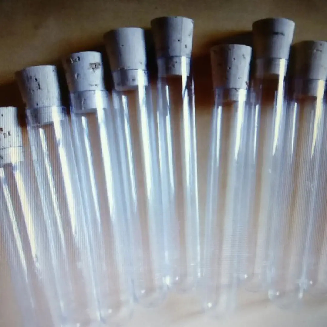 Premium Garg India Glass Test Tubes with Wooden Cork for Labs