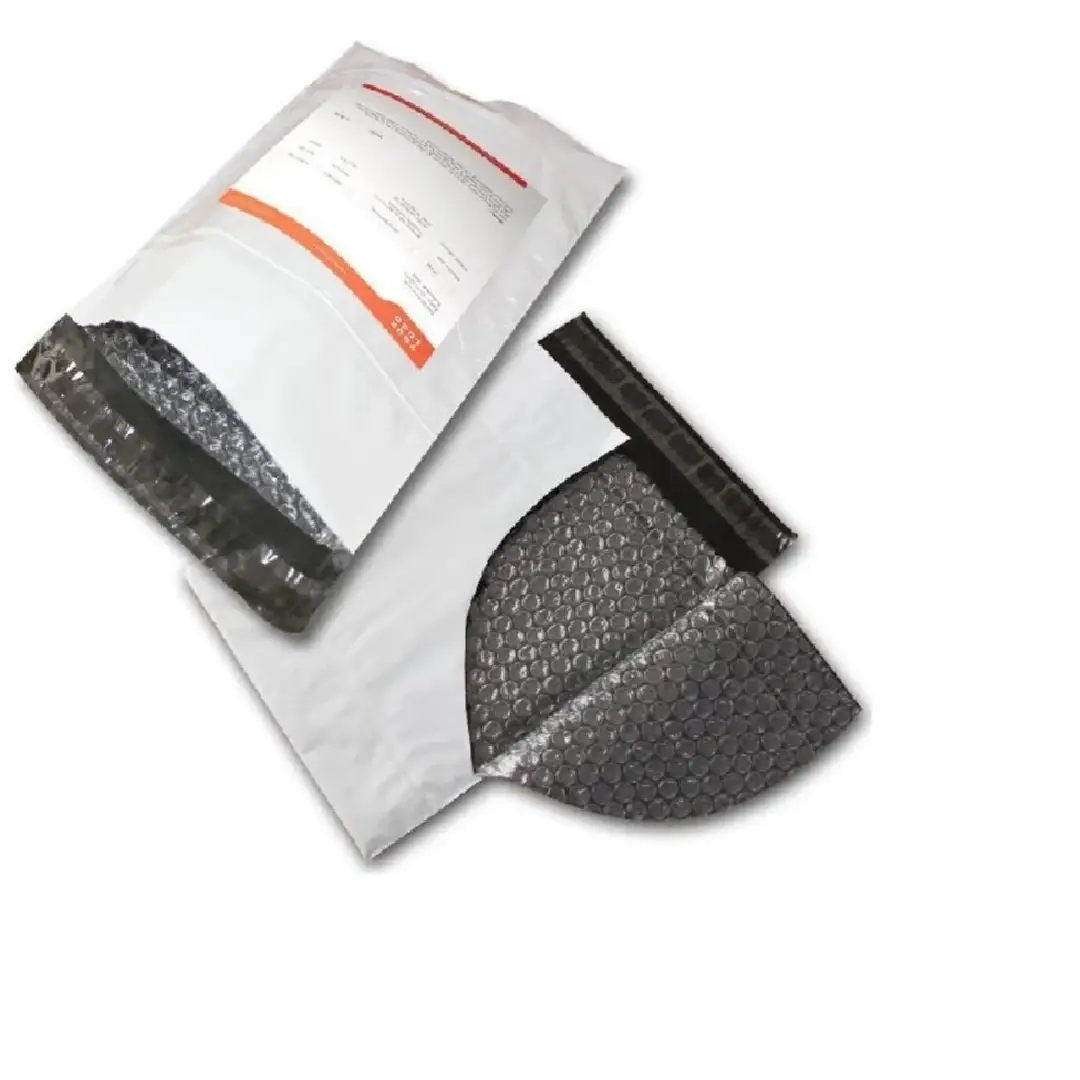  LDPE White Bubble Security Envelope - Secure Courier Packaging
