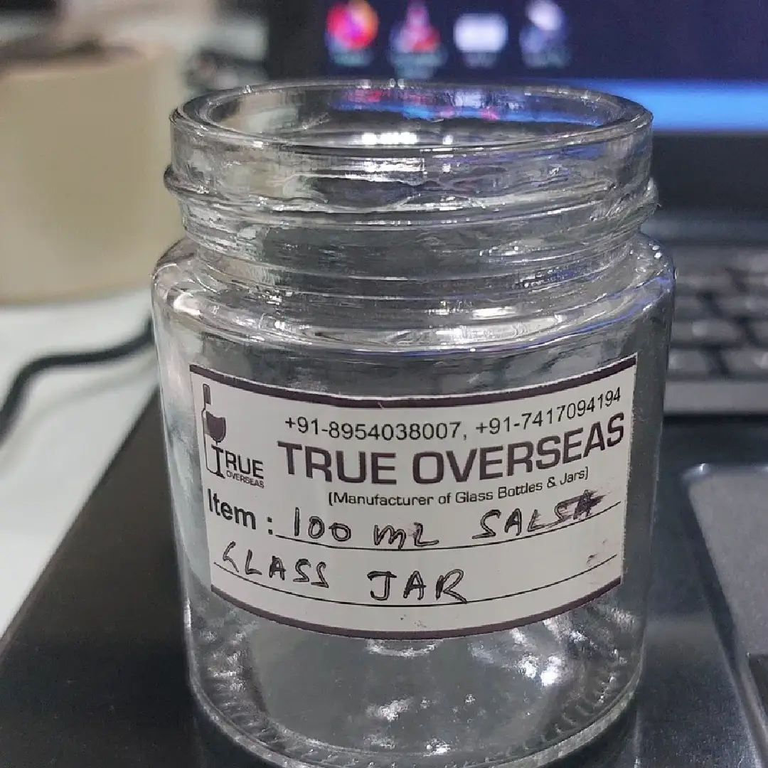 Screw Glass Jar for Ghee - Leak-Proof & Airtight Storage